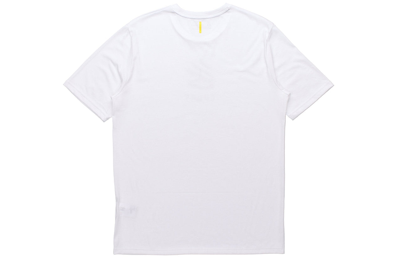 Men's Under Armour Curry Undrtd Splash Round Neck Short Sleeve White 1362819-100
