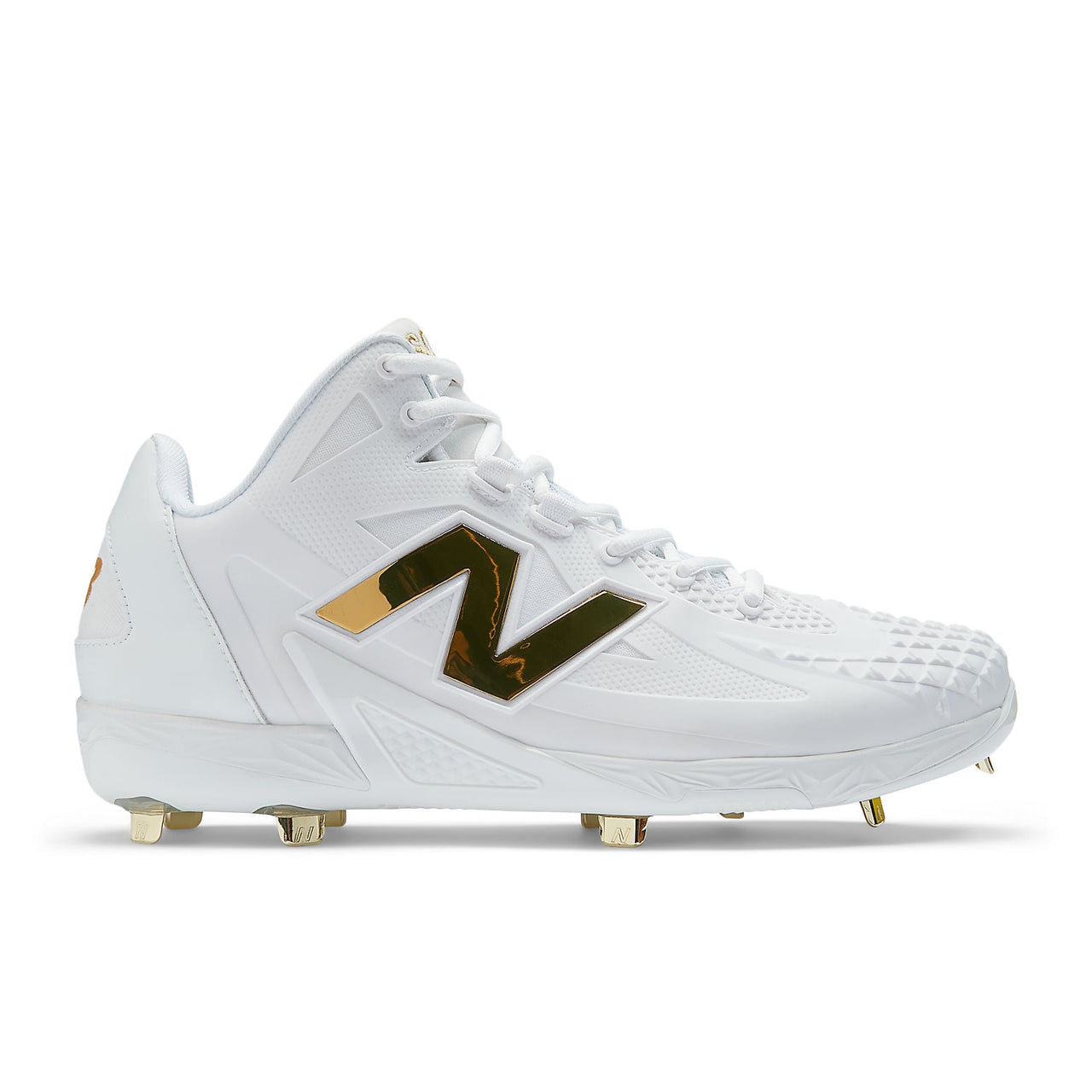 New Balance Ohtani 1 Cleats 'White Metallic Gold' MSHOWT1