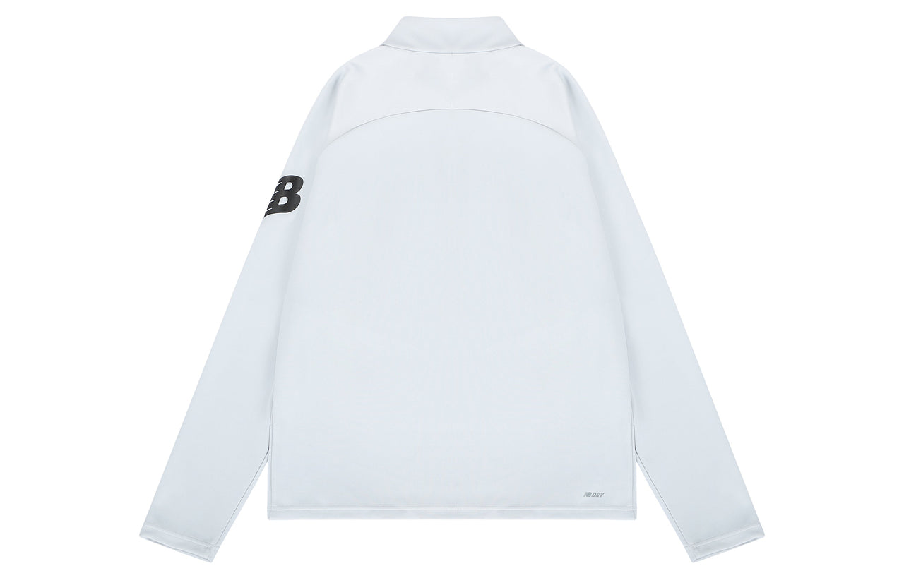New Balance Tenacity Football Training Track Jacket 'White' AMJ23090-LAN