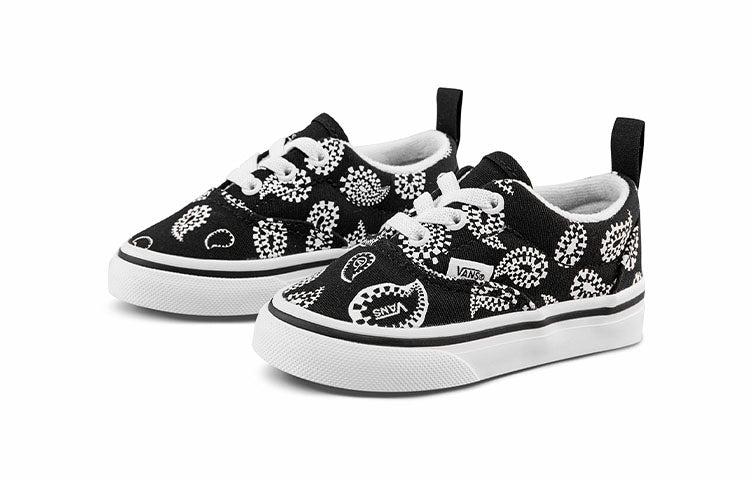 Vans Era Low Tops Skateboarding Shoes Black cashew 'Black White' VN0A4P39BLK