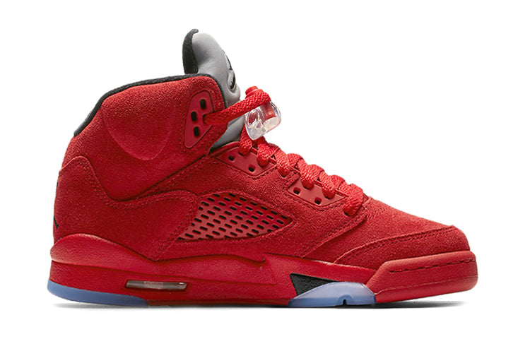 (GS) Air Jordan 5 Retro 'Red Suede' 440888-602