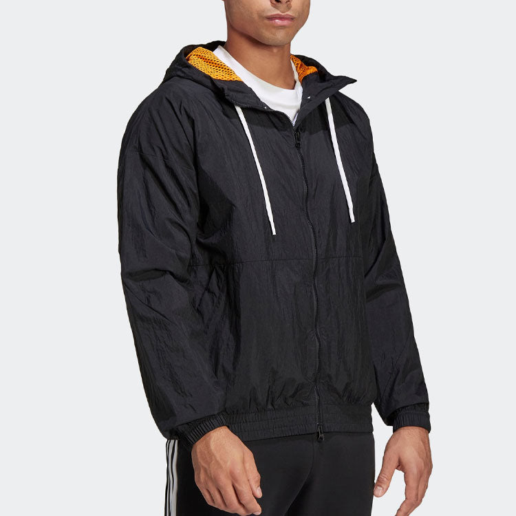 adidas Future Icons Windbreaker 'Black' HF4851