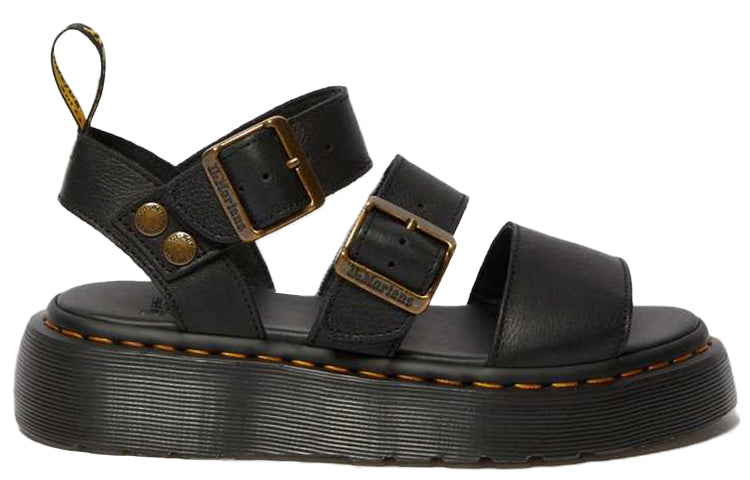 (WMNS) Dr. Martens Gryphon Sandals Black 25720001