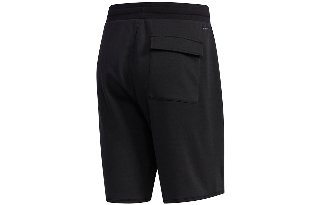 adidas neo M Cs Brndd Shrt Side Alphabet Printing Casual Sports Shorts Black EI4490