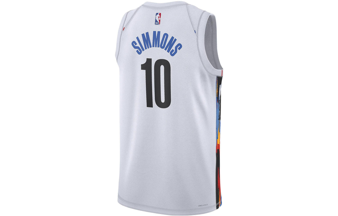 Nike Dri-FIT NBA Brooklyn Nets Ben Simmons City Edition 2022/23 Swingman Jersey DO9585-104