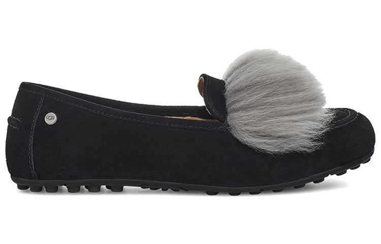 (WMNS) UGG California Loafer Kaley Wisp TS 'Black Gray' 1111030TS-BCRC