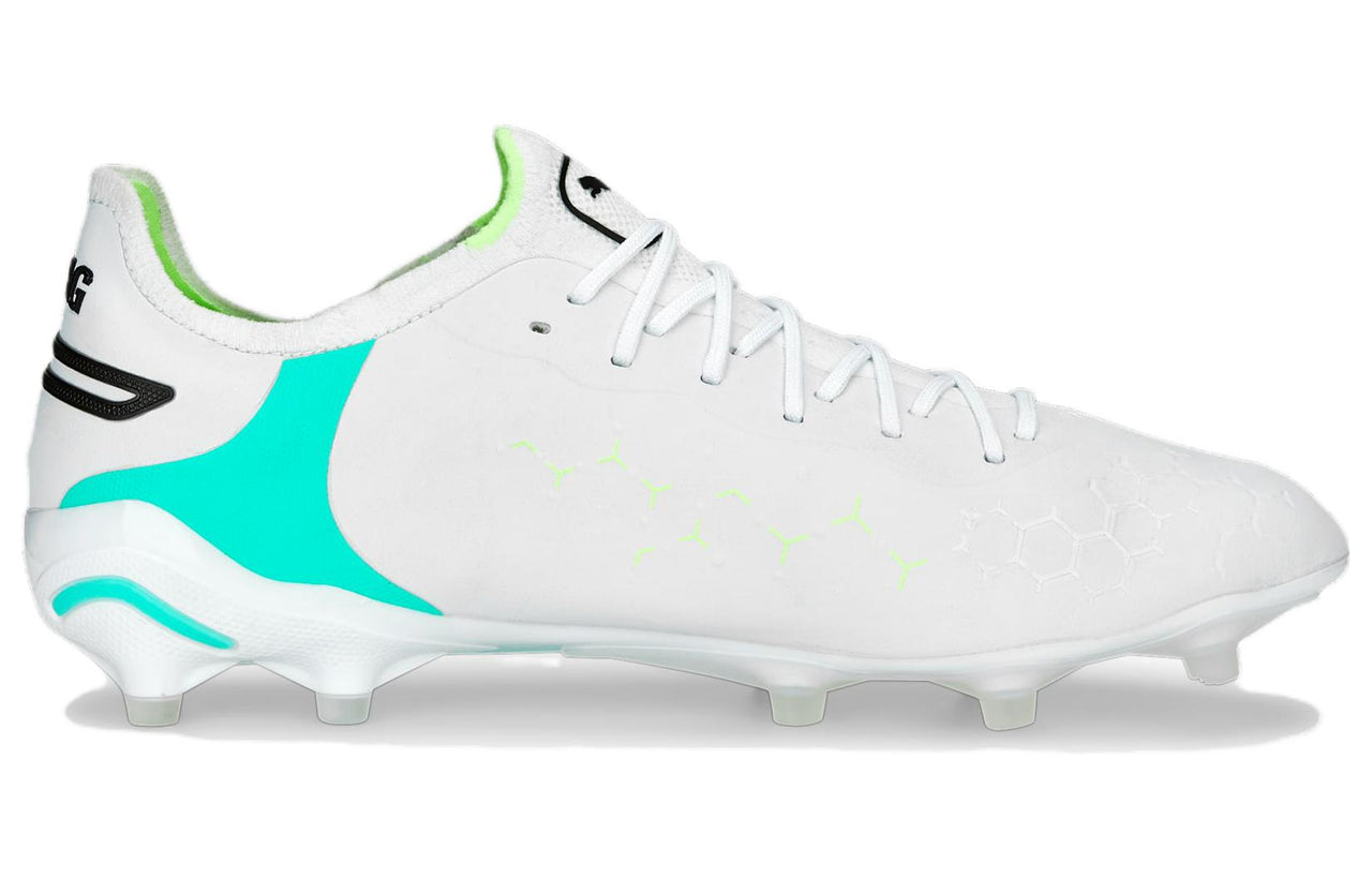 PUMA King Ultimate FG AG 'White Electric Peppermint' 107097-03