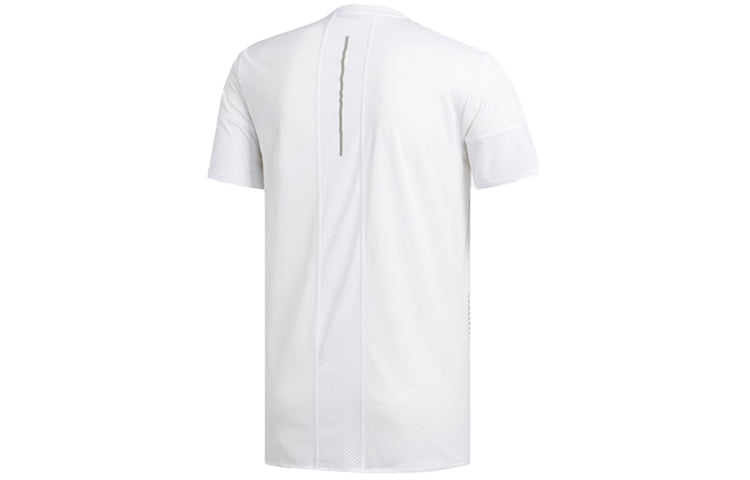 Men's adidas 25/7TeeRunr Running Short Sleeve White 7 Tee RunrT EI6325