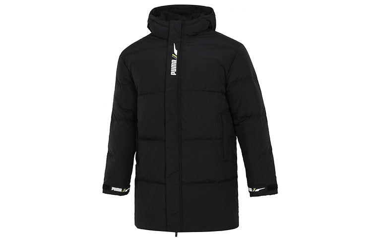 PUMA Windproof Down Warm Jacket 'Black' 532916-01