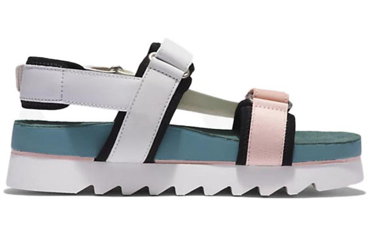 (WMNS) Timberland Santa Monica Sunrise 'White Green Pink' A41QX662
