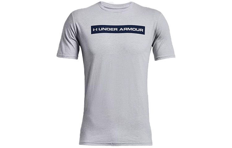 Under Armour Men's Bar Originators Of Performance Short Sleeve Grey 1352045-011
