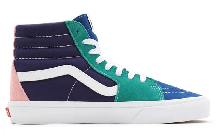 Vans Retro Sport SK8-Hi 'White Blue Green' VN0A32QG9EJ