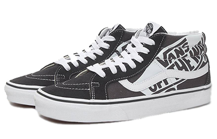 Vans SK8-Mid Reissue LOGO 'Black White' VN0A391FTY6