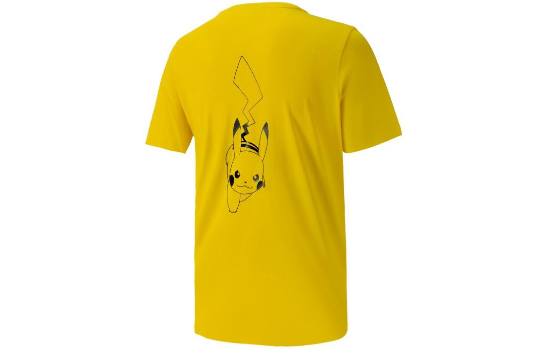 PUMA X Pokemon Graphic Tee 'Yellow' 537774-98