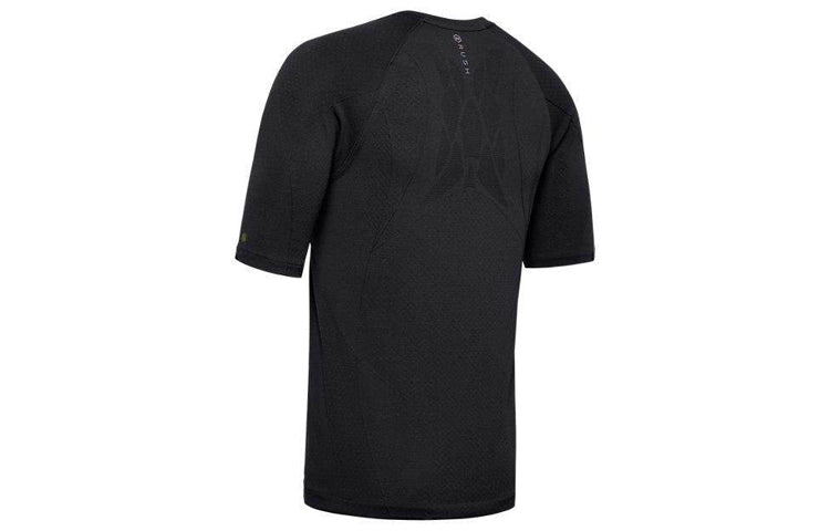 Men's Under Armour RUSH Seamless Short Sleeve Black 1351451-001