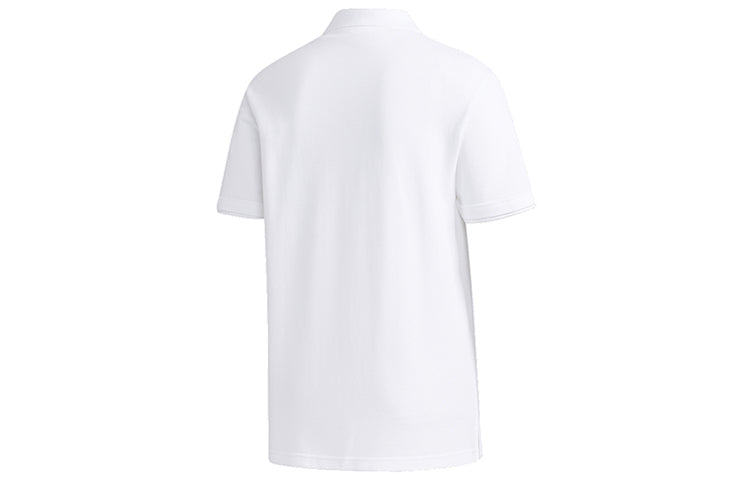 adidas WJ POLO Simple Short-sleevepolo Shirt Men White GL0387