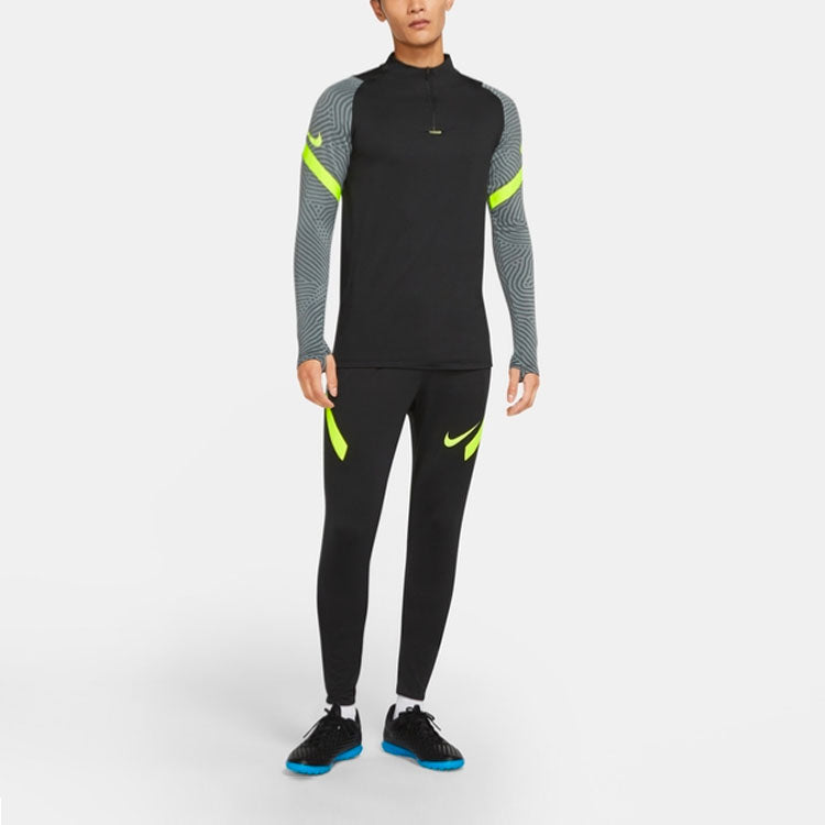 Nike Strike Long Sleeves Training Top 'Black Neon' CD0565-011