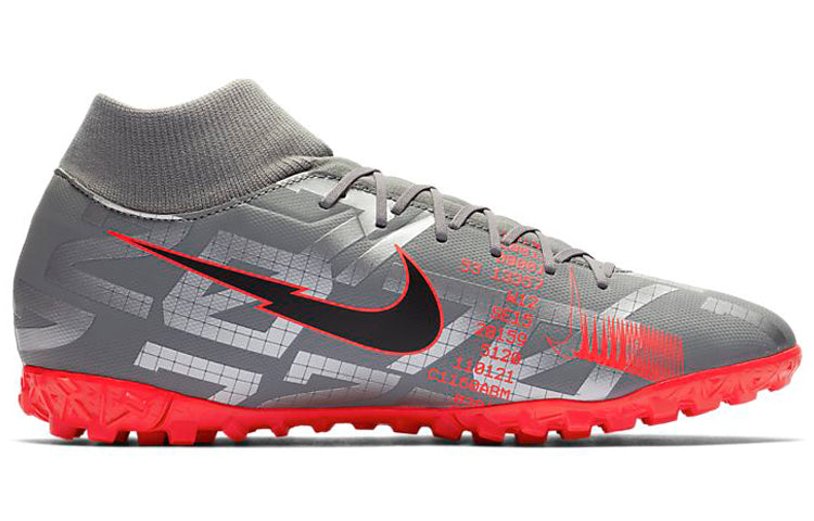 Nike Mercurial Superfly 7 Academy TF Turf 'Grey Red' AT7978-906