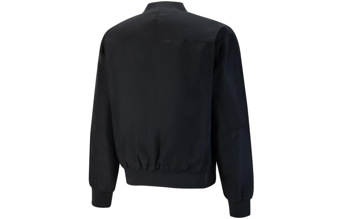 PUMA T7 Shiny Bomber Jacket 'Black' 535584-01