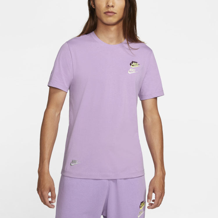 Nike AS Men's Nike Sportswear Tee Club ESSENTIALS VIOLET Star DJ1569-589
