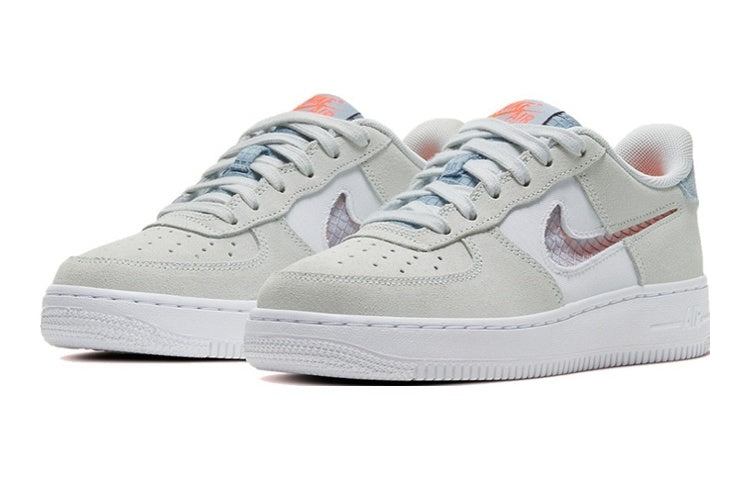 (GS) Nike Air Force 1 Low 'Transparent White Swoosh' CJ4093-001