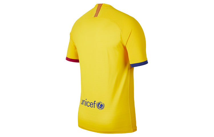 Nike FC Barcelona 19/20 Vapor Away Player Edition Jersey 'Yellow' AJ5256-728