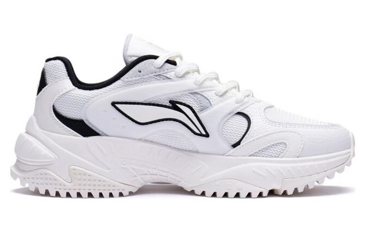 (WMNS) Li-Ning Star Wind 'White Black' AGCT150-2