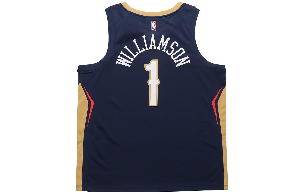 Nike NBA Zion Williamson New Orleans Pelicans 2022/23 Icon Edition Swingman Jersey #1 CW3674-424