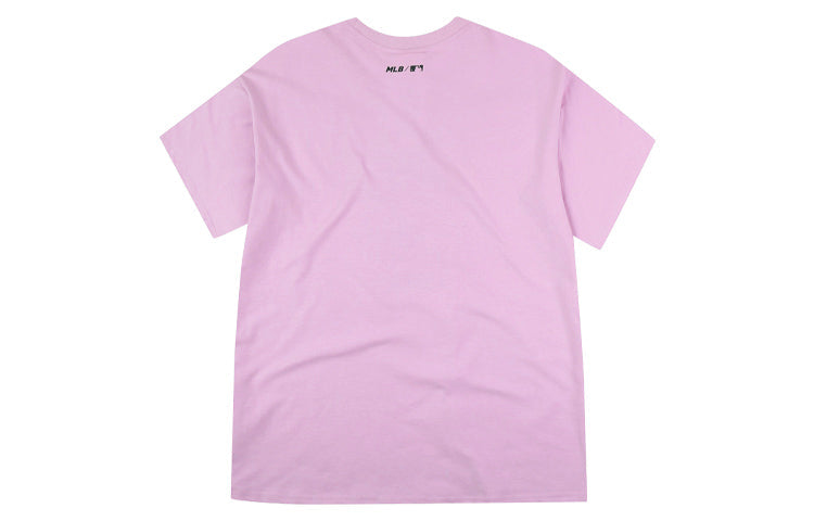 MLB Cartoon Series Round Neck Tee 'Pink' 31TSTL931-46V