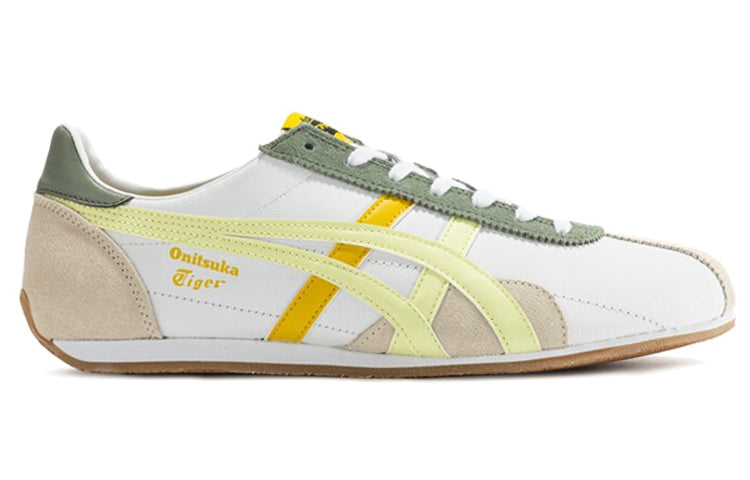 Onitsuka Tiger Runspark Shoes 'White Olive Green Yellow' 1183B480-102