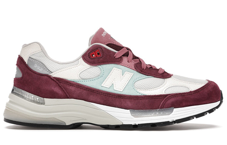 New Balance x Kith 992 Made in USA 'Kithmas Collection - Burgundy Reef' M992KB
