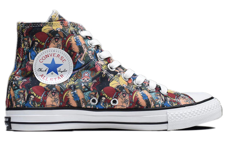 One Piece x Converse Chuck Taylor All Star 100 PT HI Canvas Shoes Multicolor 1CK827