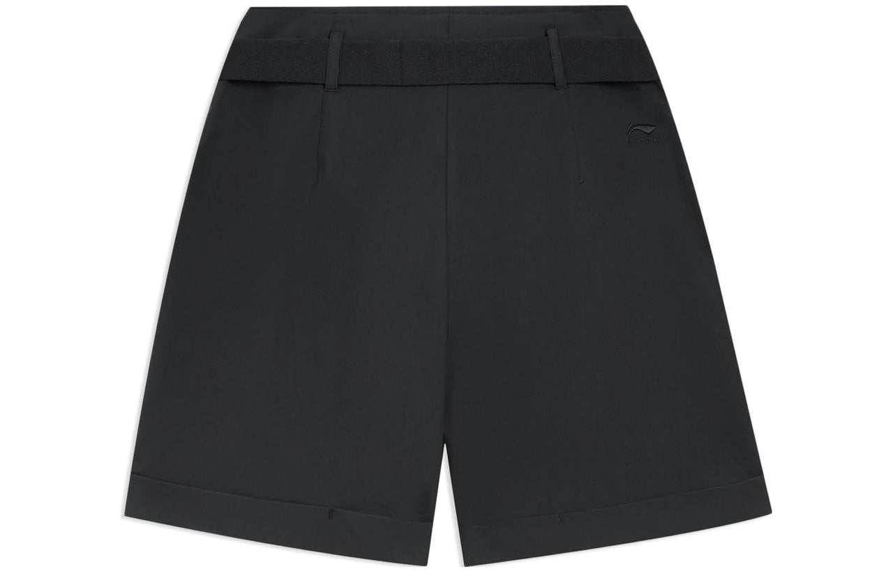 (WMNS) Li-Ning x Disney Graphic Shorts 'Black' AKSS120-2