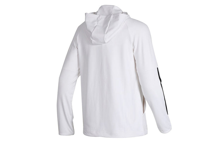 (WMNS) adidas 3S Fz Hoodie Training Hooded Jacket White FH8018