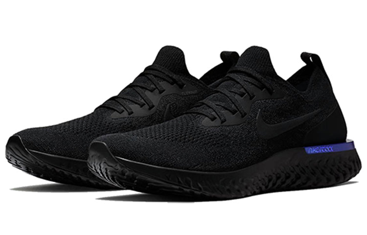 Nike Epic React Flyknit 'Black Racer Blue' AQ0067-004