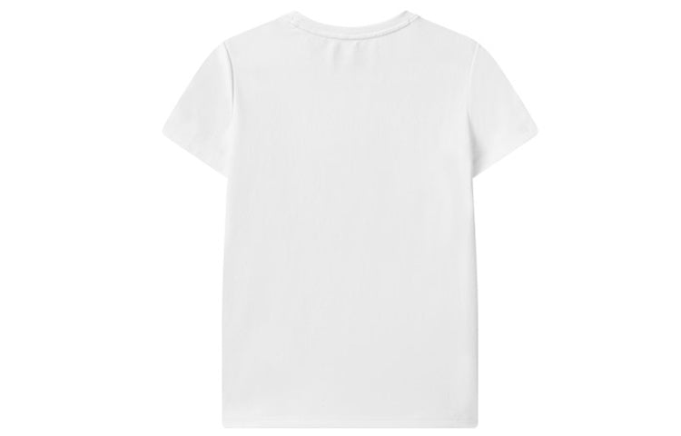 (WMNS) FILA Alphabet Short Sleeve White T-Shirt F11W122117F-WT