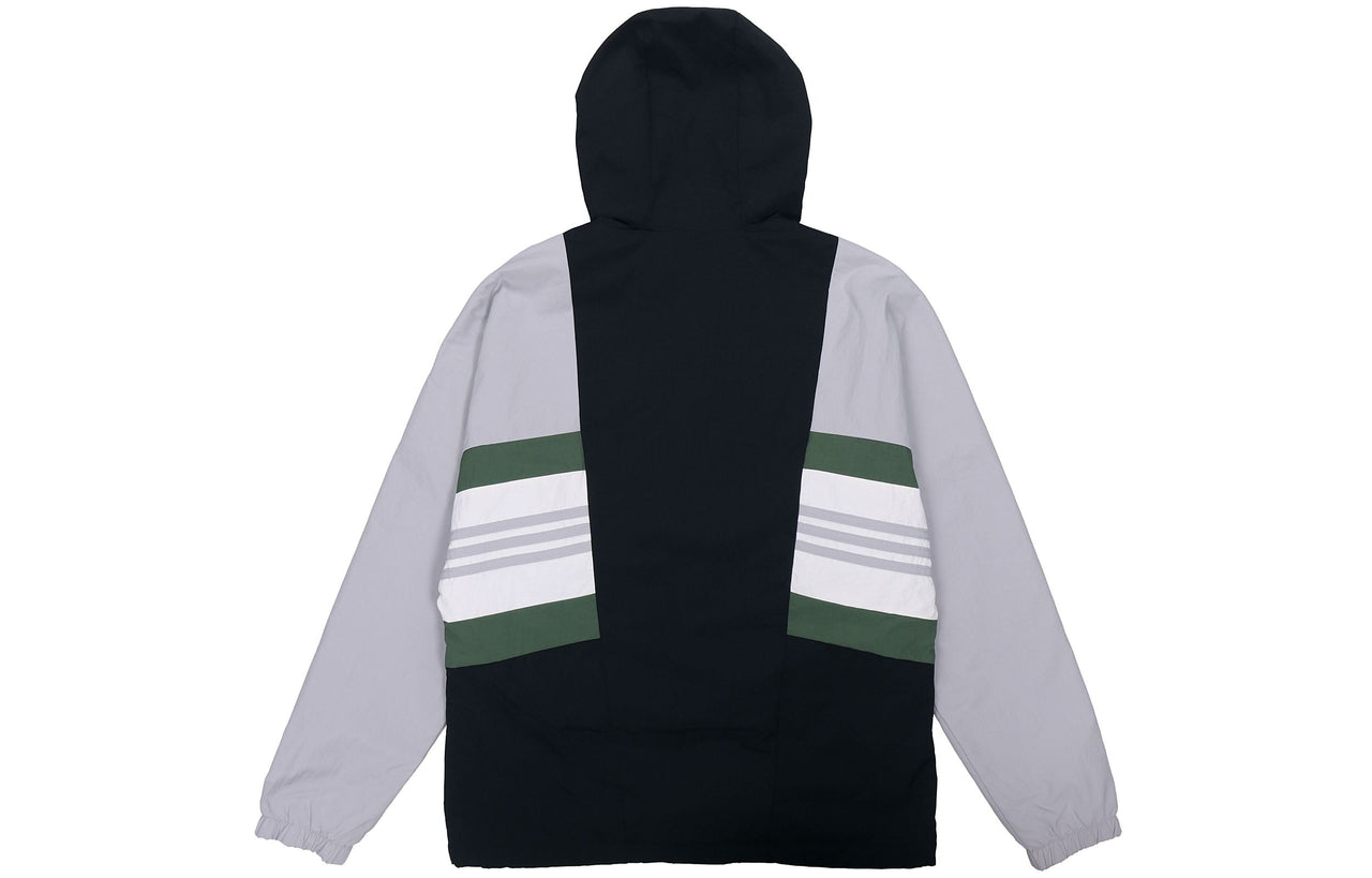 adidas UB JKT CB Fleece Lined Stay Warm Sports Woven Hooded Jacket Silver Gray GU1739