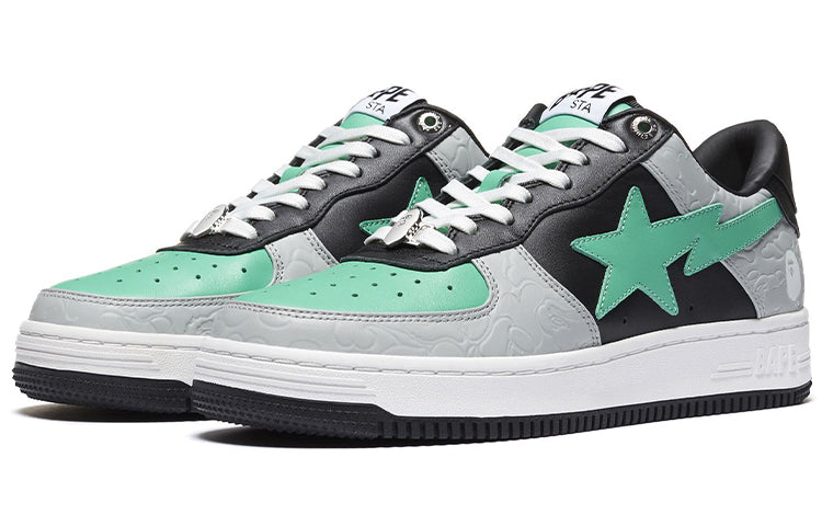 A BATHING APE Sta Grey Yellow 1H70-191-002