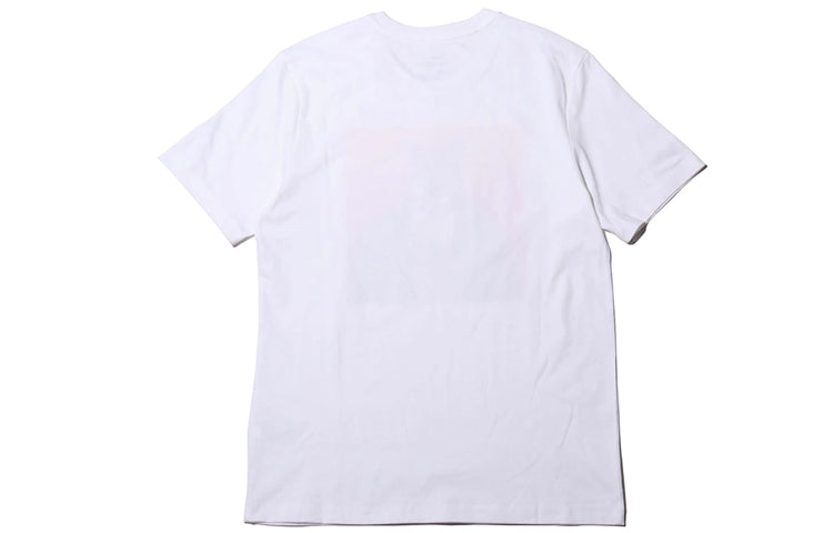 Nike Dog Sunglasses Printed With Short-Sleeved Male White BQ0186-100