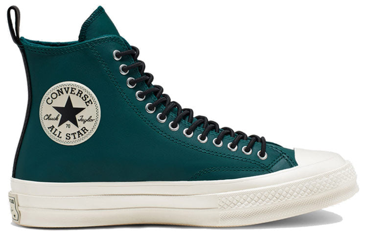 Converse Fleece-Lined Leather Chuck 1970s 'Green White' 166133C