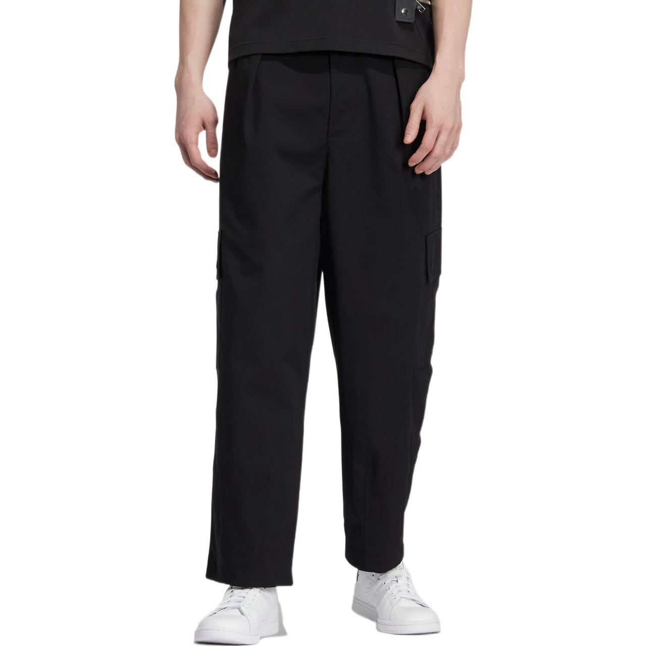 adidas originals x M L PANT CHARR MORITA Crossover Solid Color Loose Straight Sports Pants/Trousers/Joggers Black HR3480