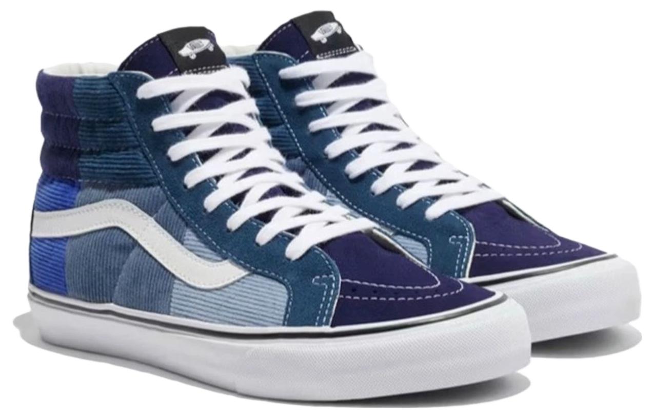Vans x Noah Sk8-Hi Patchwork 'Blue' VN000CB7BLU