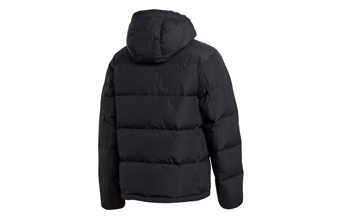 adidas Sports Windproof Stay Warm hooded down Jacket Black GE9901
