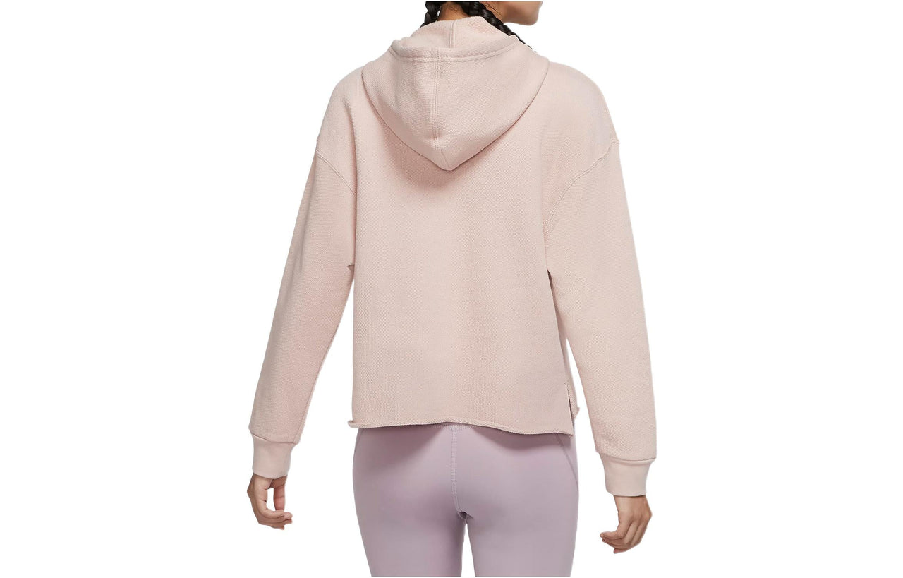 (WMNS) Nike Yoga Cover-Up Hoodie 'Pink' DD5765-601