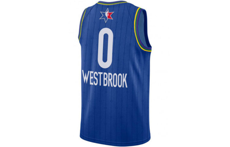 Air Jordan NBA AllStar Edition Swingman Jersey Russell Westbrook NBA2020 Blue CJ1059-404