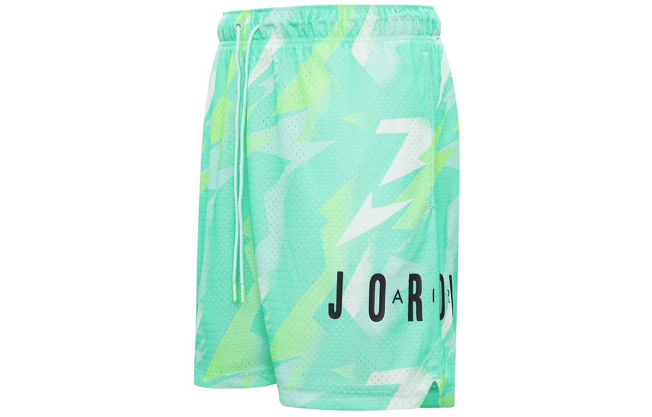 Air Jordan Jumpman Air Printed Mesh Shorts 'Green' CZ4757-675