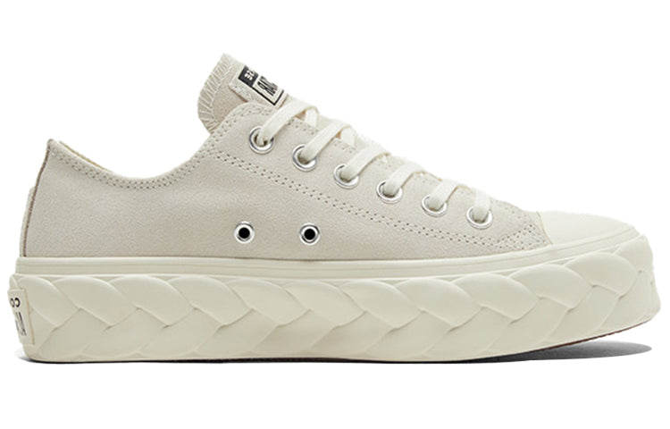 (WMNS) Converse Chuck Taylor All Star Platform Low 'Runway Cable - Egret' 568683C