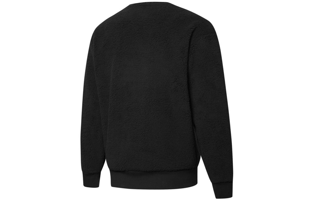 PUMA Retro Sherpa Crew Neck Sweatshirt 'Black' 534814-01