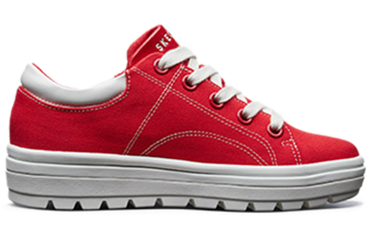 (WMNS) Skechers Street Cleats 2 'Red White' 74100-RED