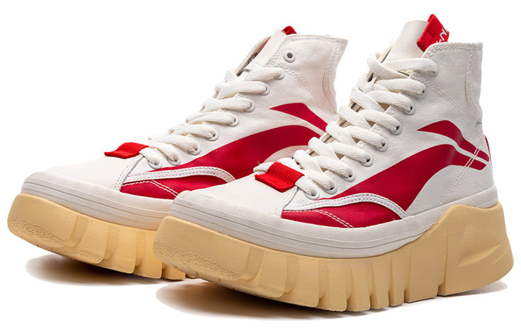 Li-Ning Wave Boot 'White Red Beige' AGCP317-1